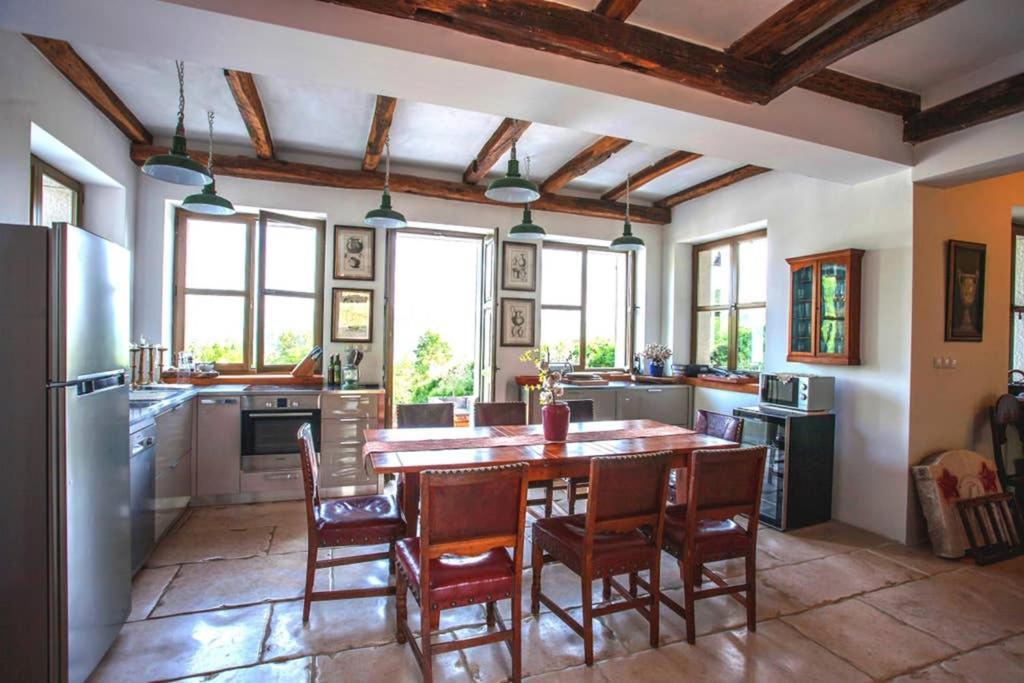 Villa Bazjaki - Beautiful Stone Villa In Istria With Private Pool Livade Kültér fotó