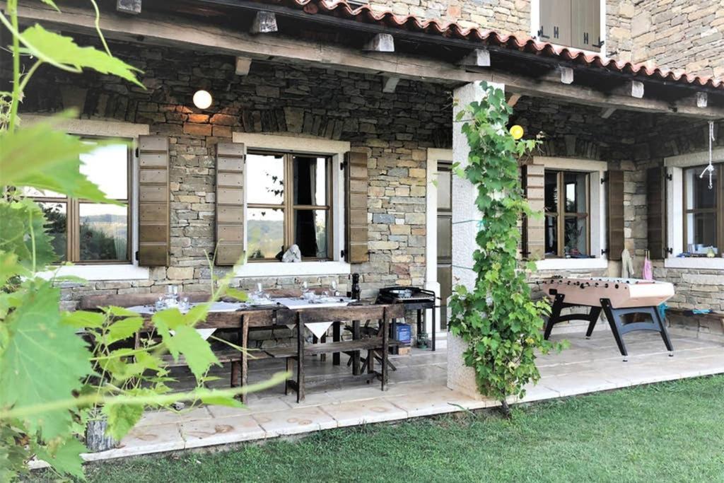 Villa Bazjaki - Beautiful Stone Villa In Istria With Private Pool Livade Kültér fotó