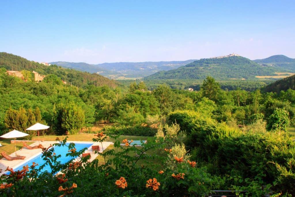 Villa Bazjaki - Beautiful Stone Villa In Istria With Private Pool Livade Kültér fotó